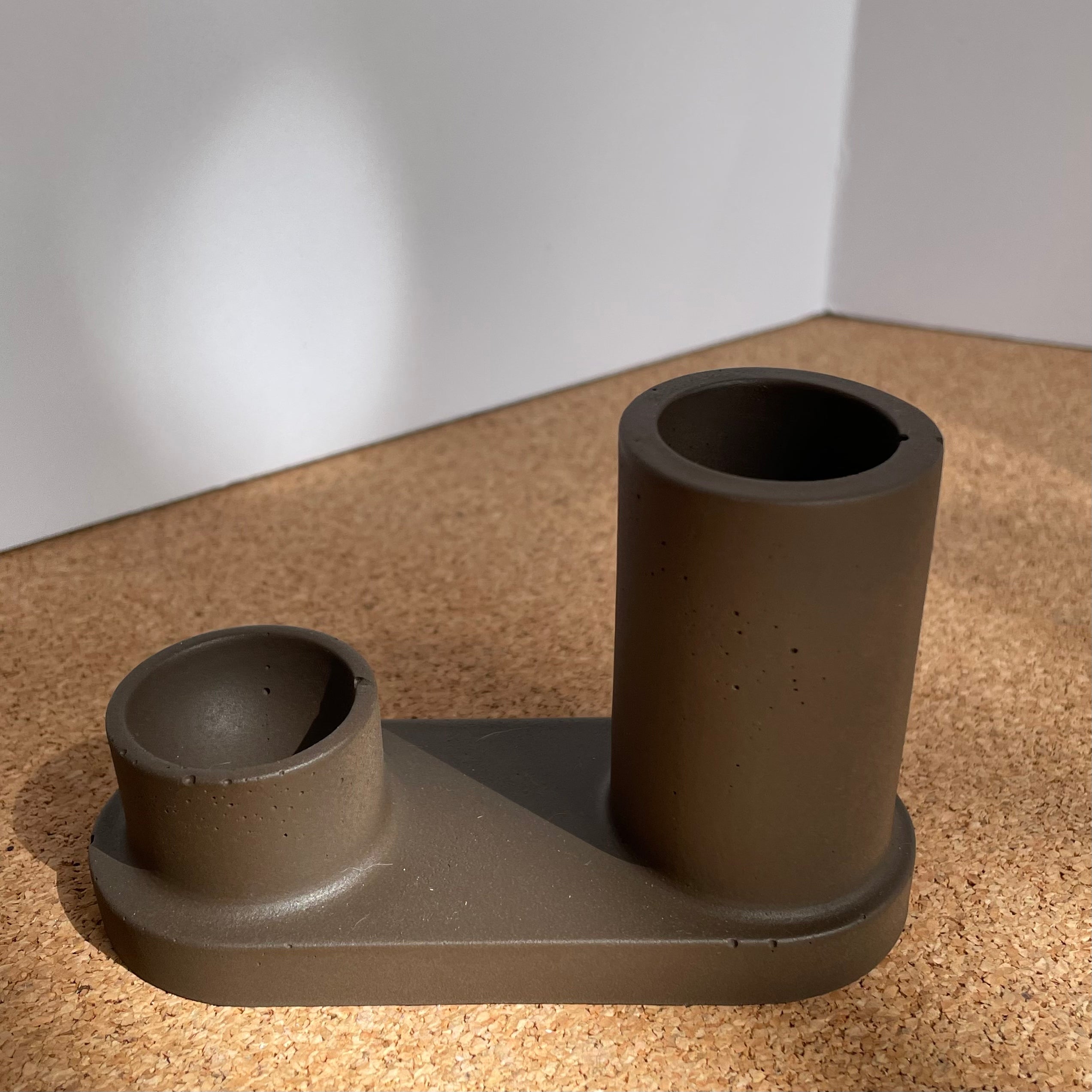 Cement Incense burner and holder