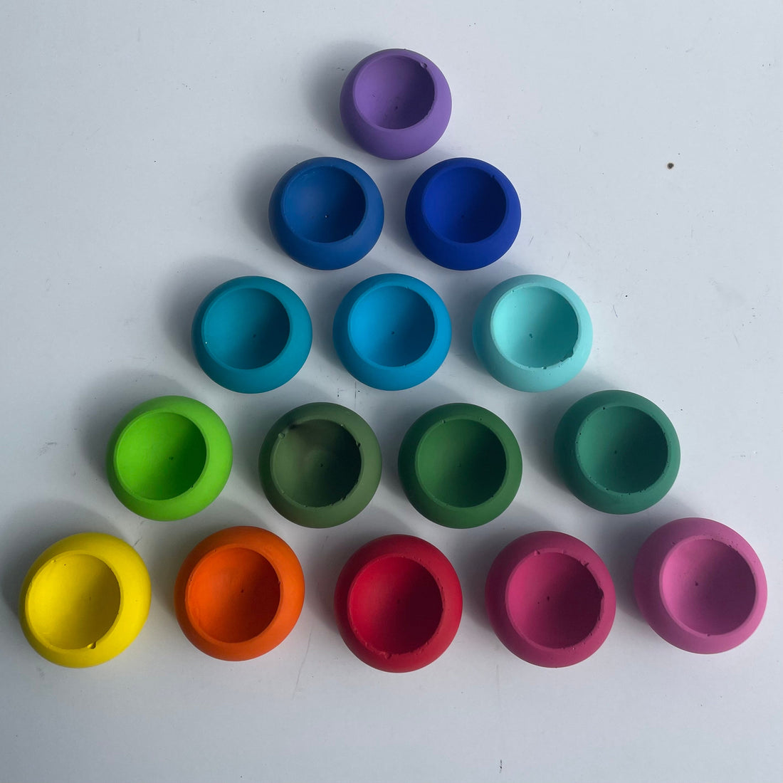 Matte Color Incense Cone Holder