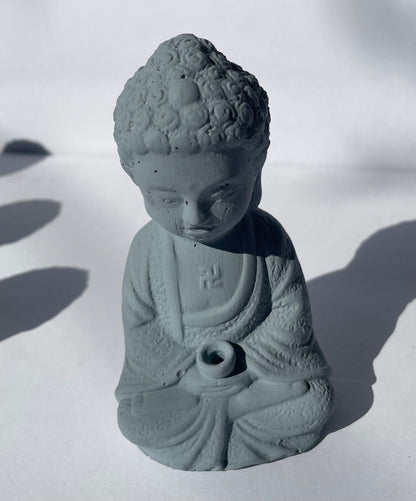 Buddha Cement Incense burner and holder