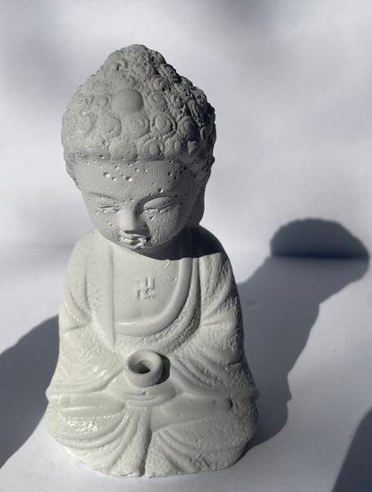 Buddha Cement Incense burner and holder