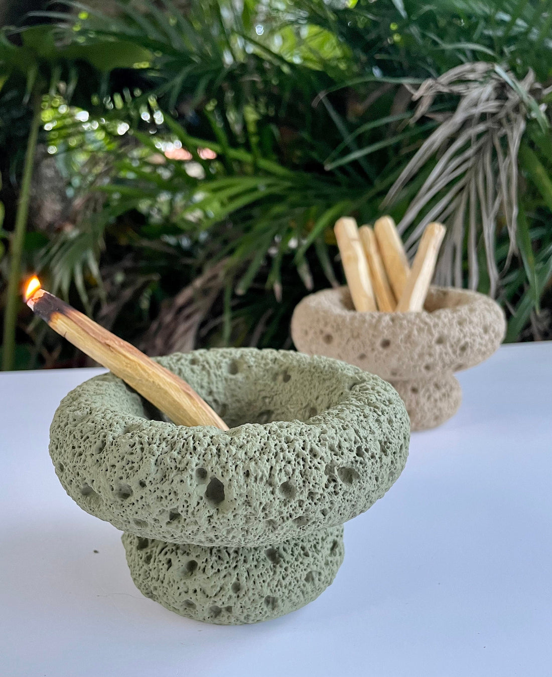 Palo Santo Holder and Burner Sage Holder